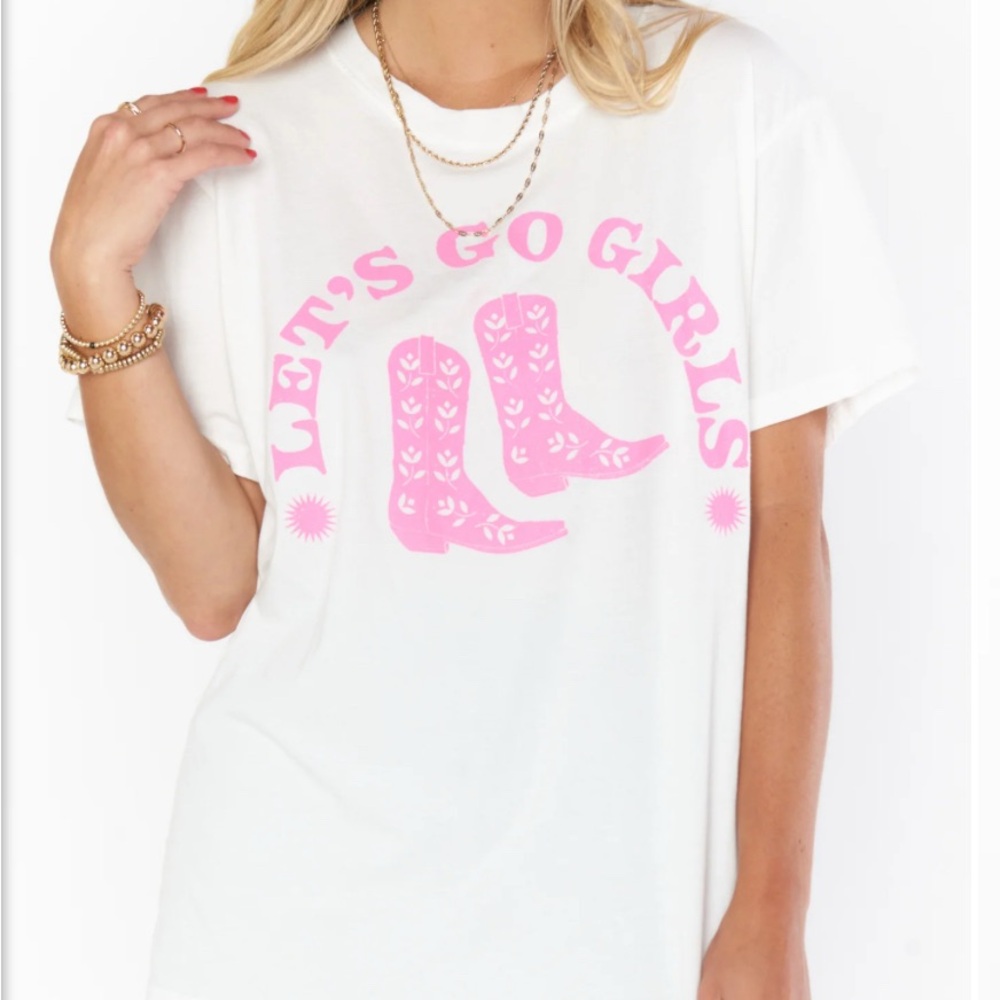 Let’s Go Girls T-Shirt. NWT.